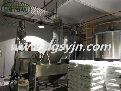 水口料回收集中混合攪拌供料系統(tǒng)